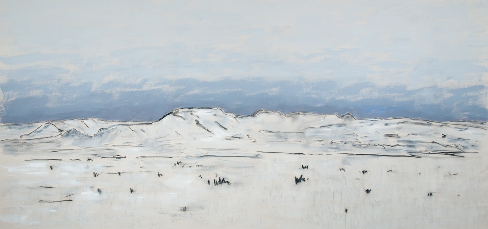 Snow-Covered-Hills-2011-64-140-Charcoal-acrylic-canvas